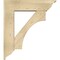 Ekena Millwork Westlake Traditional Rough Sawn Bracket w/ Offset Brace, Douglas Fir, 8"W x 30"D x 34"H BKT0806X30X34WTL01RDF - alternate 2